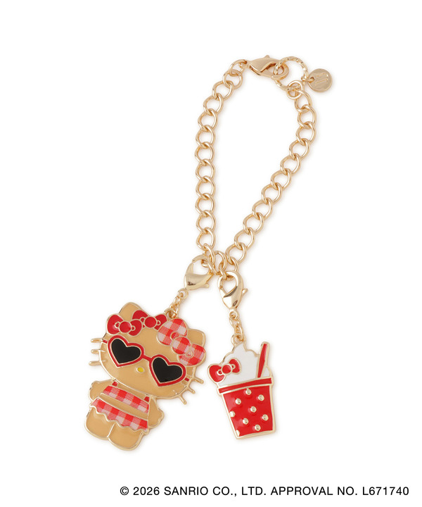 HELLO KITTY×VIS　「日焼けデザイン ハローキティアソートエポチャーム Beige type」