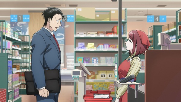 夏アニメ『スーパーの裏でヤニ吸うふたり』1本目（第1話）「スーパーの裏でヤニ吸うふたり」先行カット