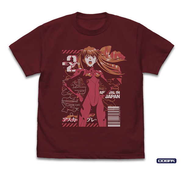 EVA2号機パイロット アスカ Tシャツ