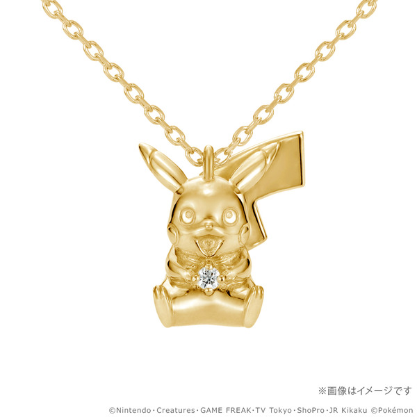 【ポケモン30周年モデル】ピカチュウ　ネックレス