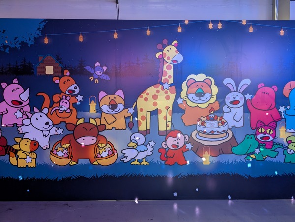 「たべっ子どうぶつLAND」の様子