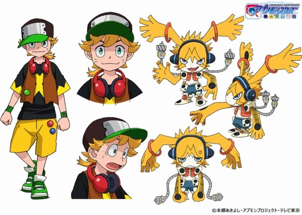 飛鳥虎次郎、ミュージモン （c）本郷あきよし・アプモンプロジェクト・テレビ東京