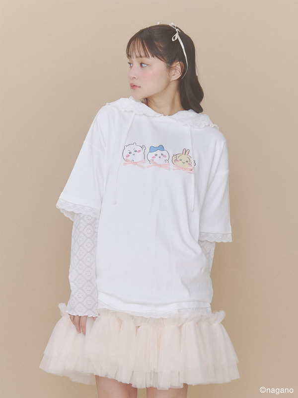 ちいかわリボンTee