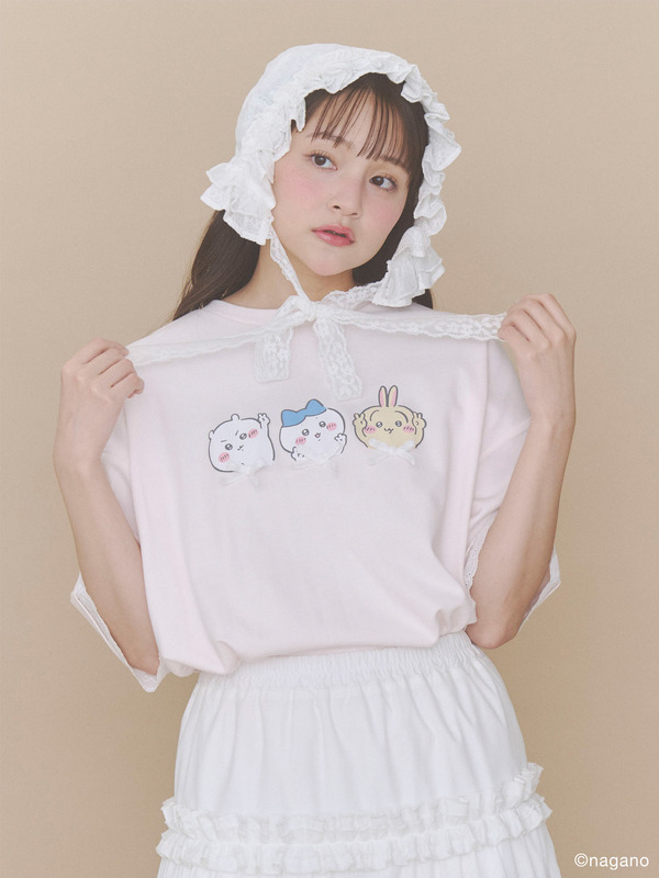 ちいかわリボンTee