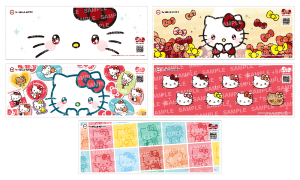 コラボシート（全 5 種）イメージ