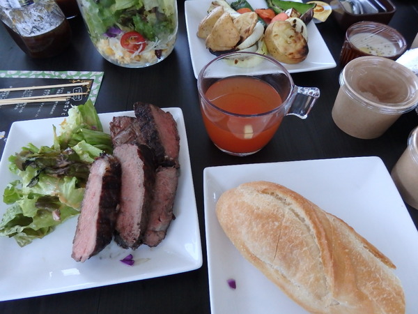 BBQの様子