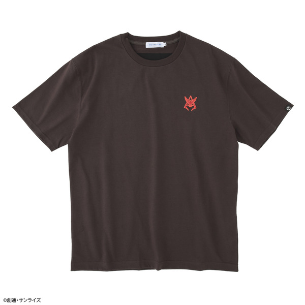 STRICT-G『機動戦士ガンダム』刺繍Tシャツ MSM-07S CHAR'S Z'GOK（スミクロ）