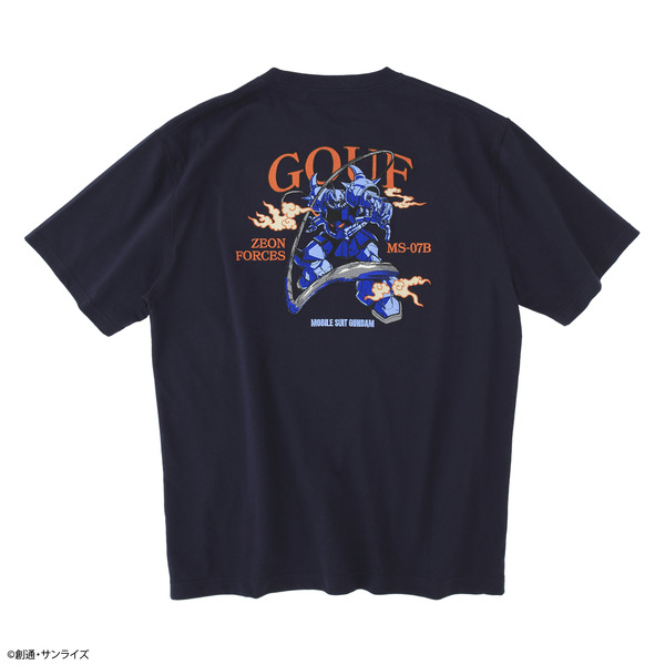 STRICT-G『機動戦士ガンダム』刺繍Tシャツ MS-07B　GOUF（ネイビー）