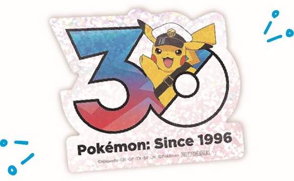 30周年ステッカー