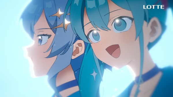 『冷たくて青い、夏が来た。篇』映像カット