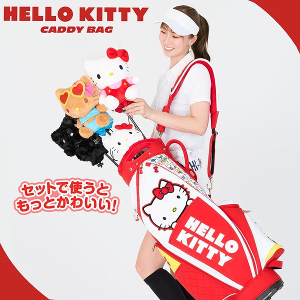 ハローキティ キャディバッグ HELLO KITTY CADDY BAG