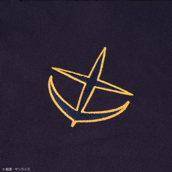 刺繍オープンカラーシャツ