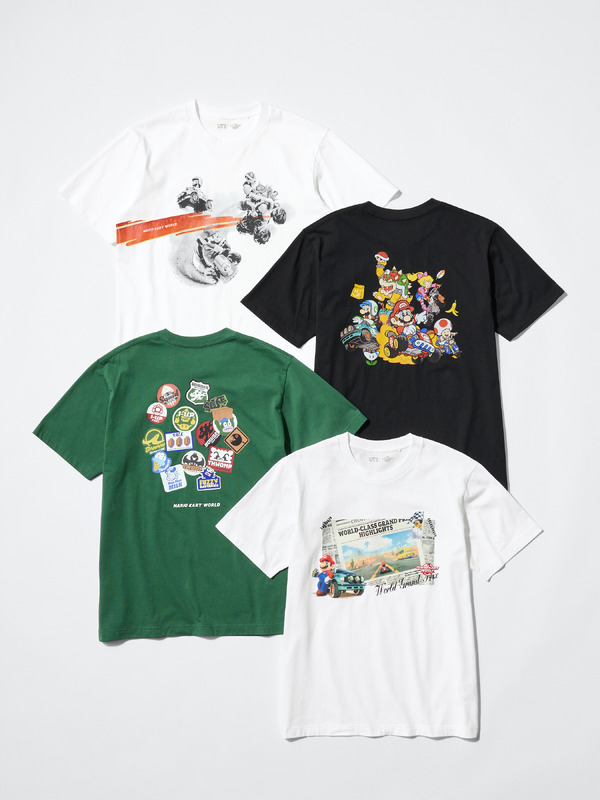 「『マリオカート ワールド』UTコレクション」MEN T シャツ（4 柄）