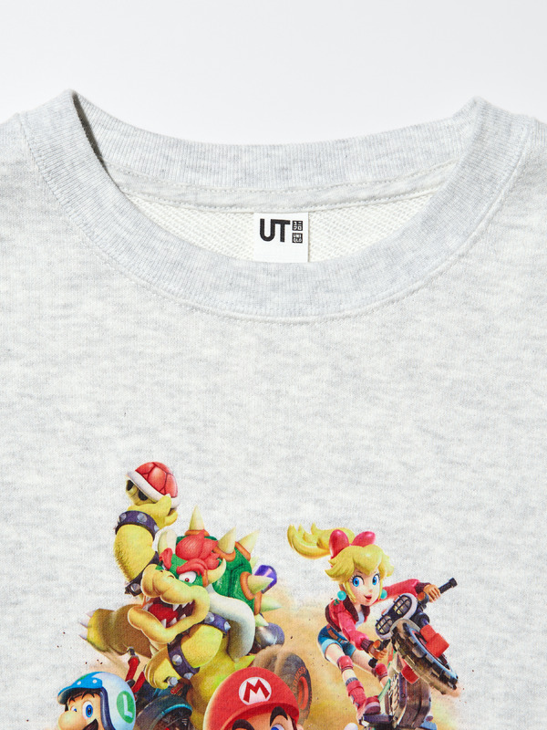 「『マリオカート ワールド』UTコレクション」KIDS スウェット（4 柄）