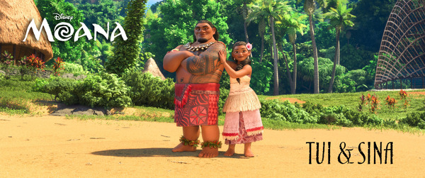 トゥイ＆シーナ「モアナと伝説の海」キャラクタービジュアル
