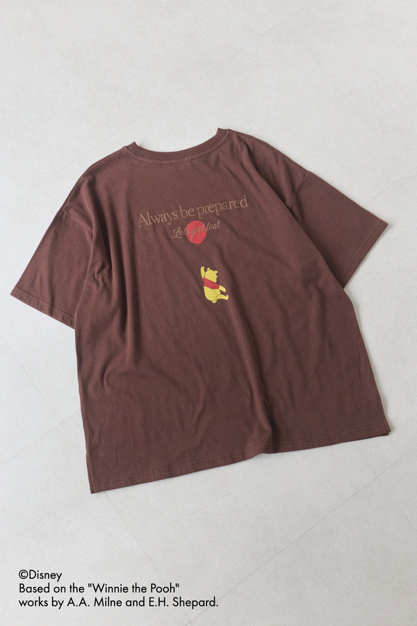 Winnie the Pooh/バックプリントＴシャツ