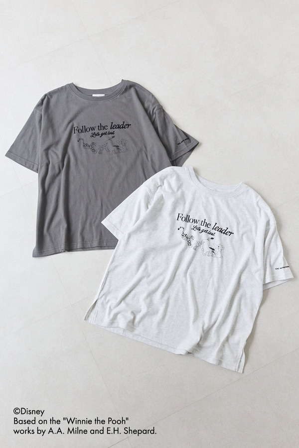 Winnie the Pooh/フロッキーロゴTシャツ