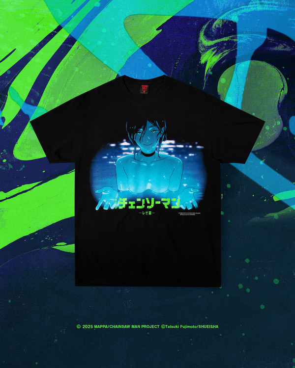 CHAINSAW MAN - The Movie: Reze Arc × GEEKS RULE SILKSCREEN PRINTING T SHIRT vol.04