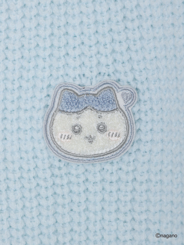 【ちいかわ/dazzlin　specialcollection】フリルスリーブニットプルオーバー