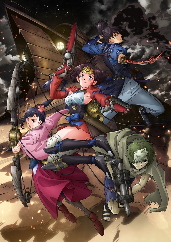 『甲鉄城のカバネリ』10周年記念ビジュアル　