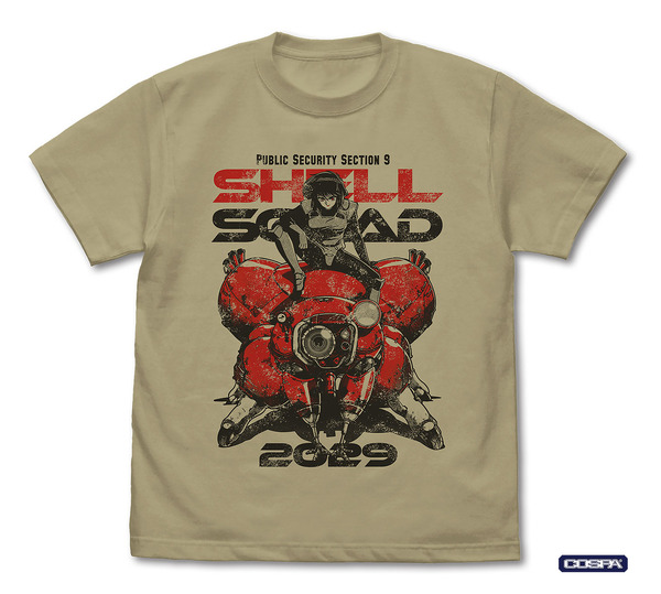 TGITS 素子とフチコマ Tシャツ