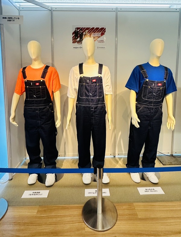 人気番組の衣裳展示やフォトコーナー