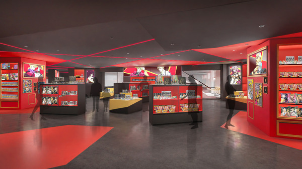 「THE★JOJO WORLD OSAKA」店内イメージ