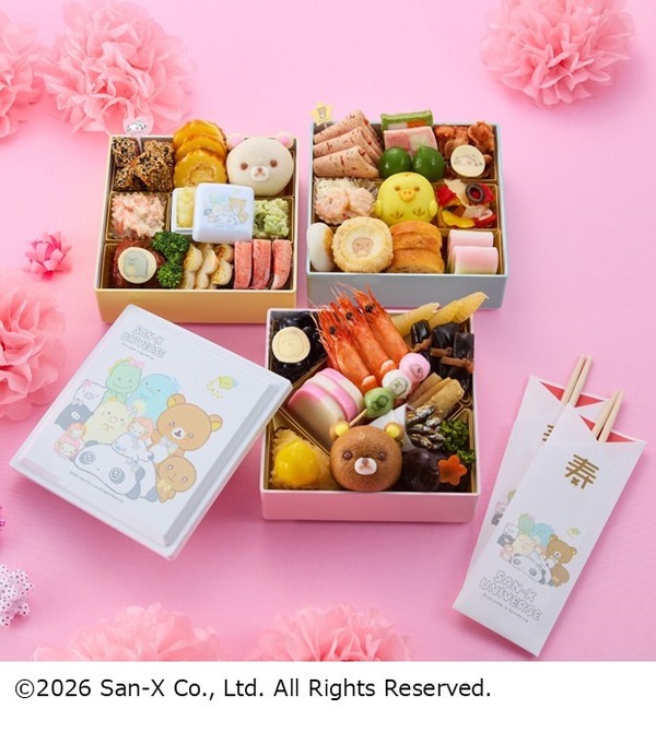 商品名／おせち・三段重「サンエックスユニバース」