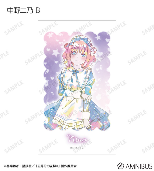 TVスペシャルアニメ『五等分の花嫁＊』描き下ろし 星空メイドver. トレーディング Ani-Art KAWAII label Ani-Frame（全10種）