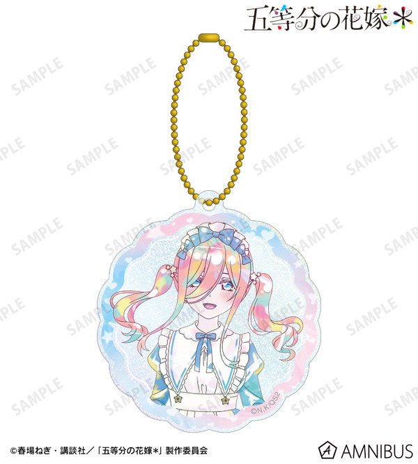 TVスペシャルアニメ『五等分の花嫁＊』描き下ろし 中野三玖 星空メイドver. Ani-Art KAWAII label グリッターアクリルキーホルダー