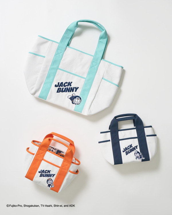 『ドラえもん』Jack Bunny!! スペシャルコレクション　「トートバッグ（ワッペン）」と「カートバッグ（ワッペン）」
