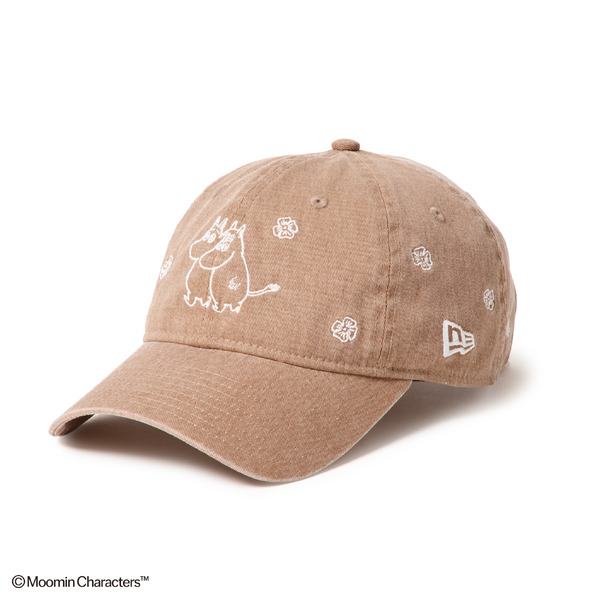 9TWENTY Moomin Flower ムーミン スノークのおじょうさん イタリアンウォッシュ カーキ
