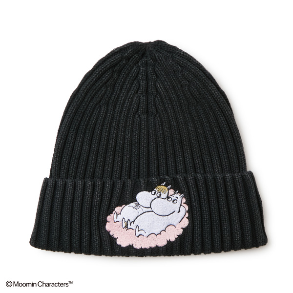 カフニット Moomin ムーミン スノークのおじょうさん イタリアンウォッシュ ブラック