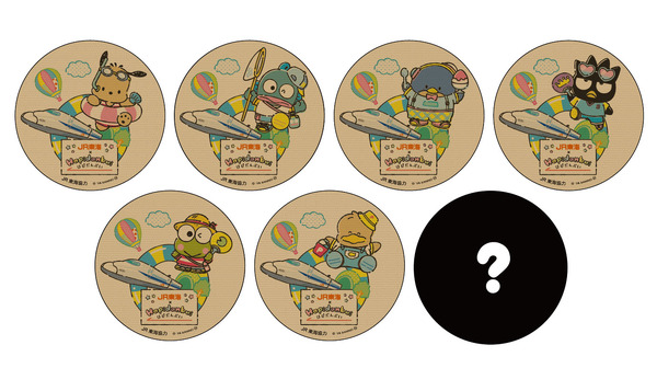 「はぴだんぶい」トレーディングコルクコースター（ランダム全7種）