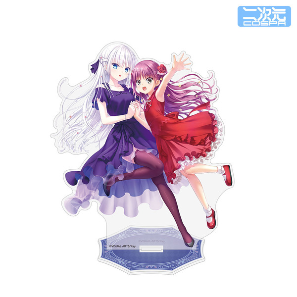 『Summer Pockets REFLECTION BLUE』鳴瀬しろは＆加藤うみ アクリルスタンド（大） パーティードレスVer.