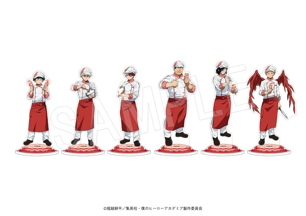 アクリルフィギュアスタンド　パティシエver.（全6種）
