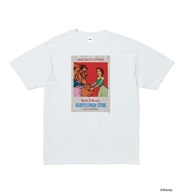 Beauty and the Beast / T-shirt Designed by NAIJEL GRAPH（2色展開）