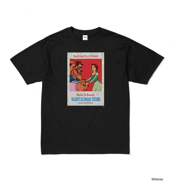 Beauty and the Beast / T-shirt Designed by NAIJEL GRAPH（2色展開）