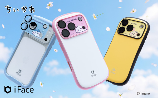 ちいかわ iFace 強化ガラス カメラレンズプロテクター
