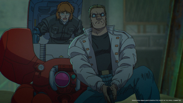 夏アニメ『攻殻機動隊 THE GHOST IN THE SHELL』第05話「PHANTOM FUND」場面カット