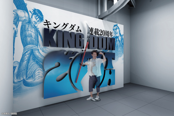 実物大「王騎の矛」展示