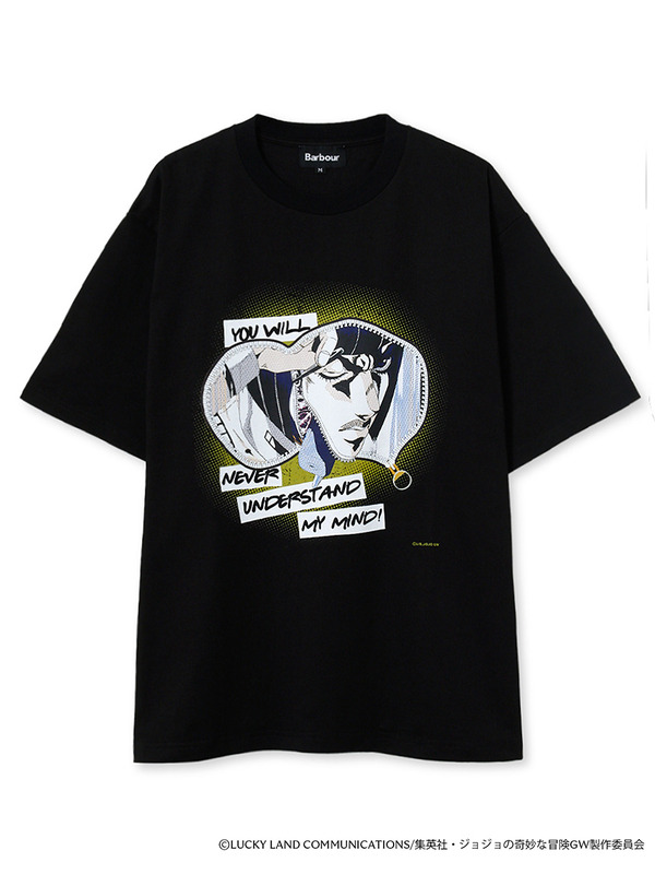 アニメ「ジョジョの奇妙な冒険 黄金の風」×バブアーコラボTシャツ