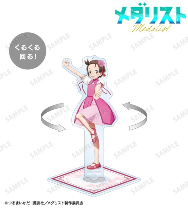 TVアニメ『メダリスト』描き下ろし 結束いのり チャイナ服ver. スピンアクリルスタンド