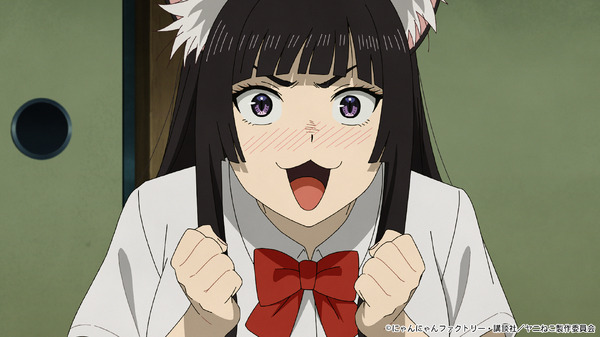 夏アニメ『ヤニねこ』第6話「ニャーの夏が始まって終わるにゃ」場面カット