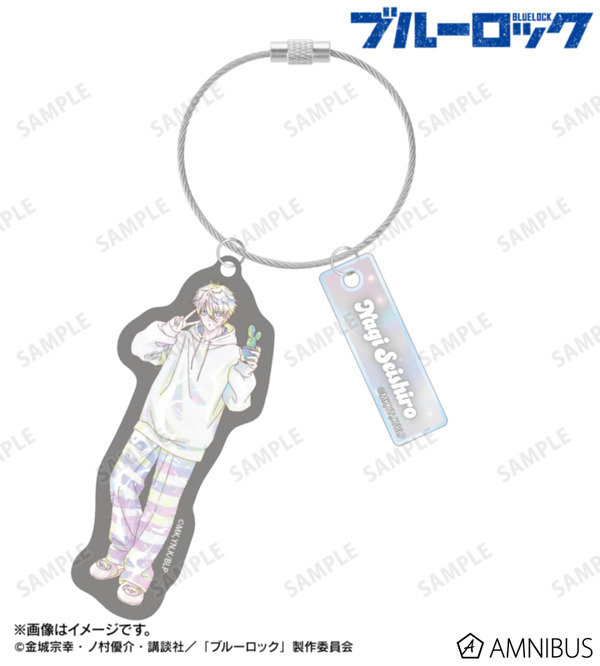 描き下ろし モーニングルーティンver. Ani-Art KAWAII label 2連ワイヤーBIGアクリルキーホルダー