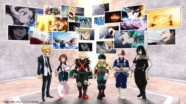 アニメ 『僕のヒーローアカデミア』体験型バーチャル展示 -ヒーローたちの足跡-