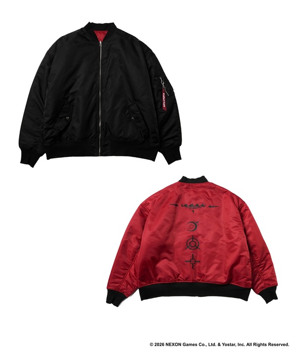 ブルーアーカイブ × ZOZOTOWN vol.2 GEHENNA Reversible MA-1