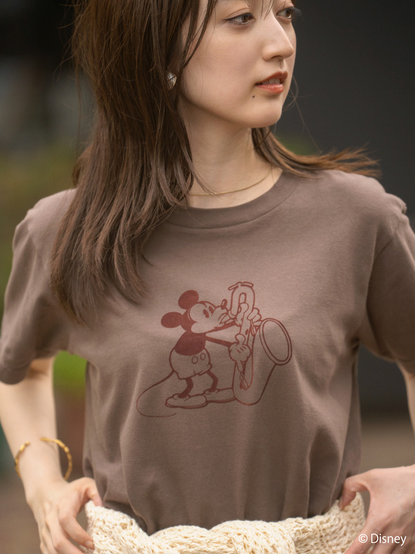 Mickey Mouse / Playing Jazz T-SHIRT