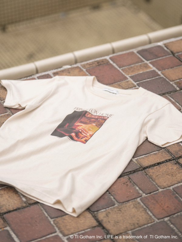 LIFE / Nostalgic Photo T-SHIRT