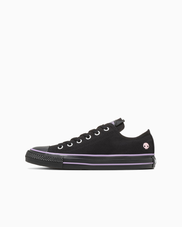 ポムポムプリン＆クロミ＆ハローキティが「CONVERSE」に！耳やベレー帽デザインのアンクルパッチ、ドクロの刺繍、赤いリボンのかかと紐…特別なオールスターが登場☆